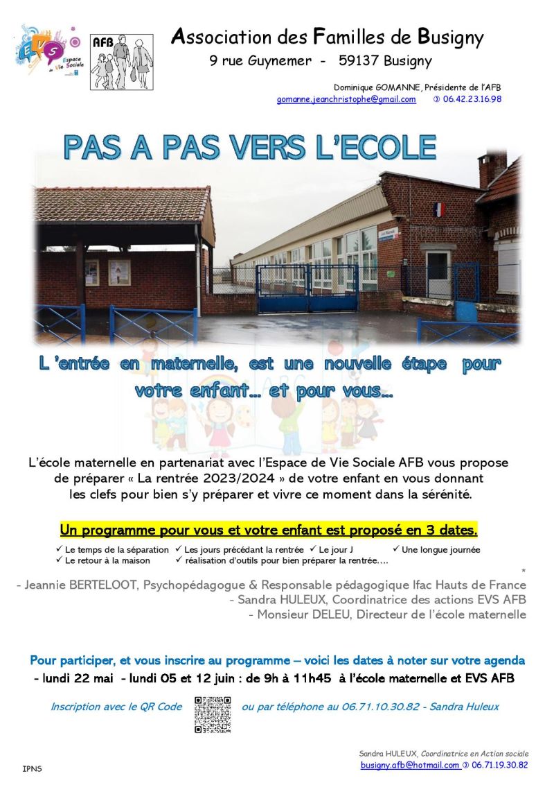 L'ASSOCIATION DES FAMILLES DE BUSIGNY